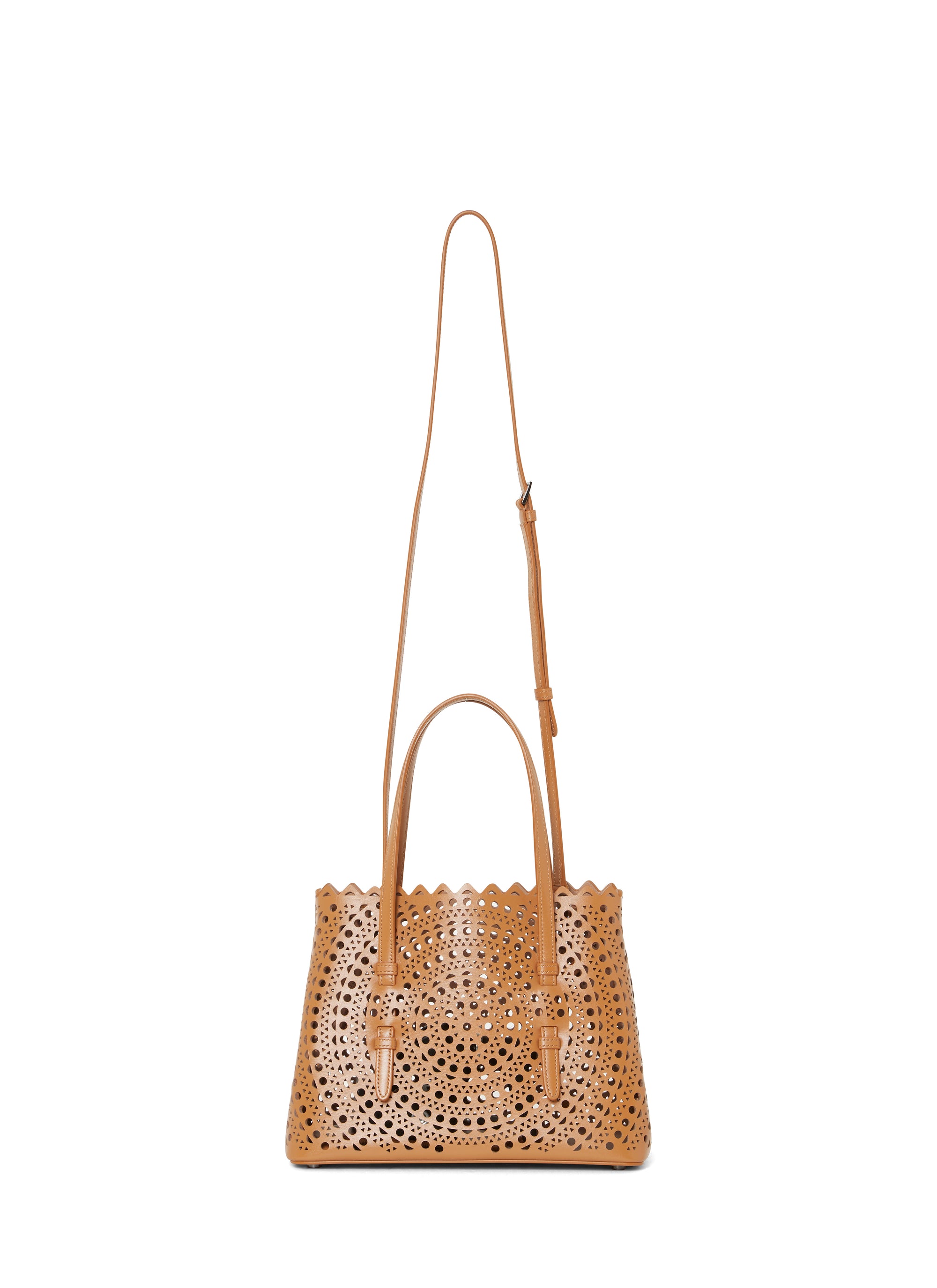 Sac cabas Mina en cuir - Tan Clair