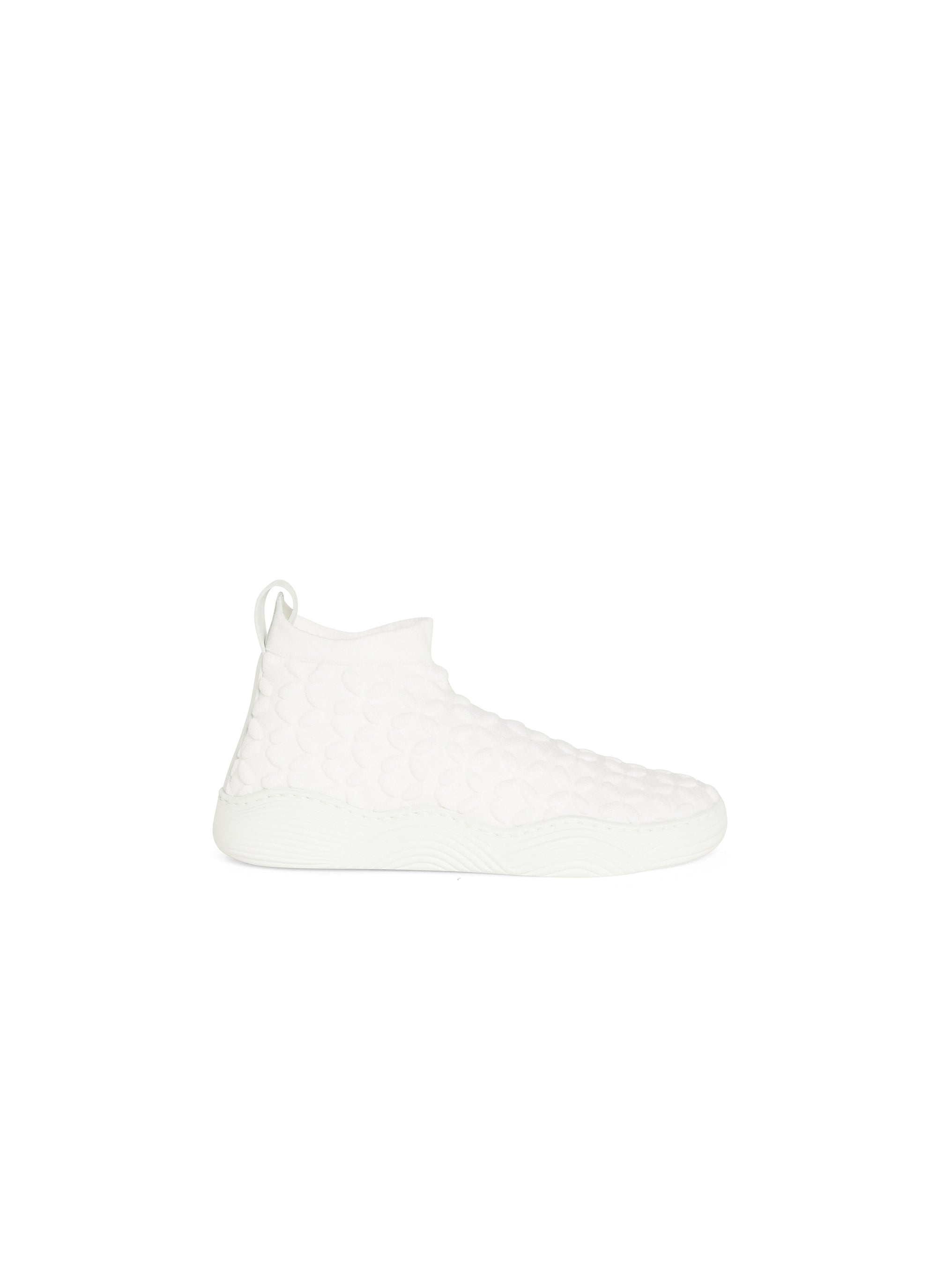Baskets pétales en cuir - Blanc Cassé