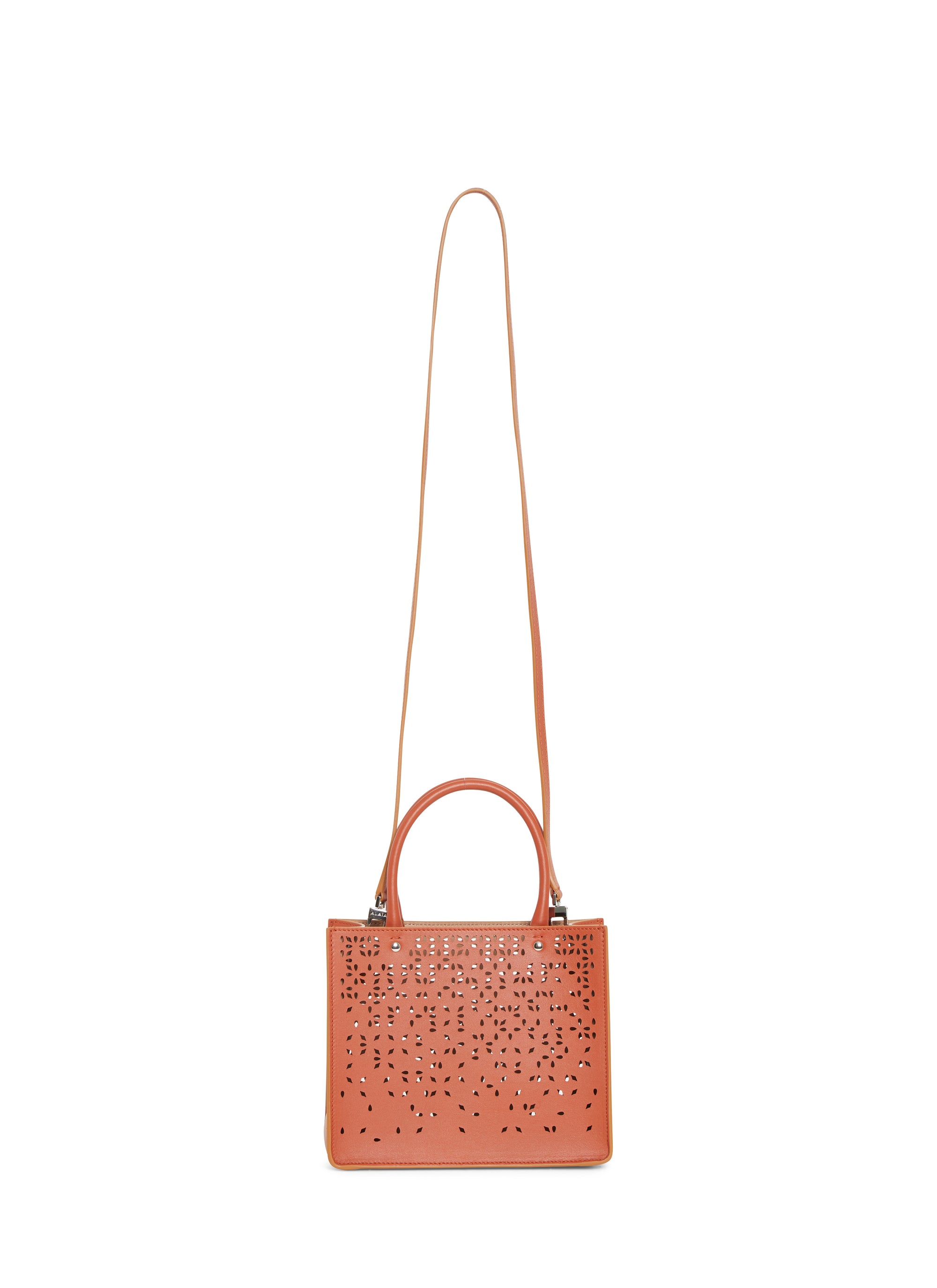 Sac Garance Fiori Gonna en cuir - Rouille