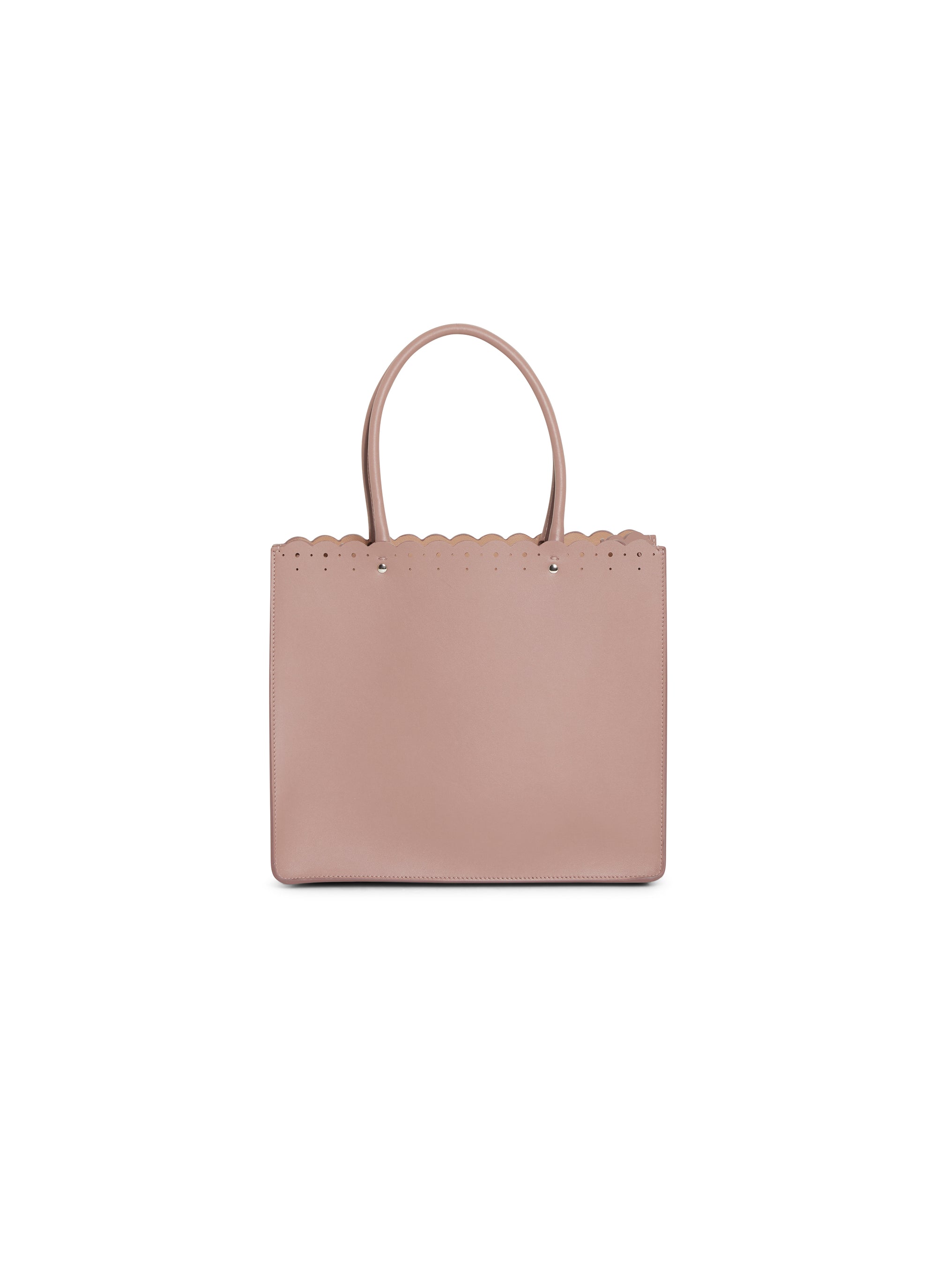 Sac Garance Carrera Fiori en cuir - Tabac