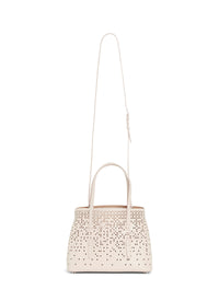 Sac mini Palm Fiori en cuir - Galet