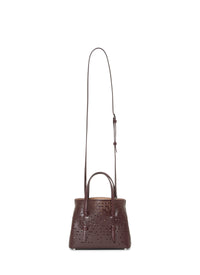 Bolivia Fiori mini bag in leather - Almandite