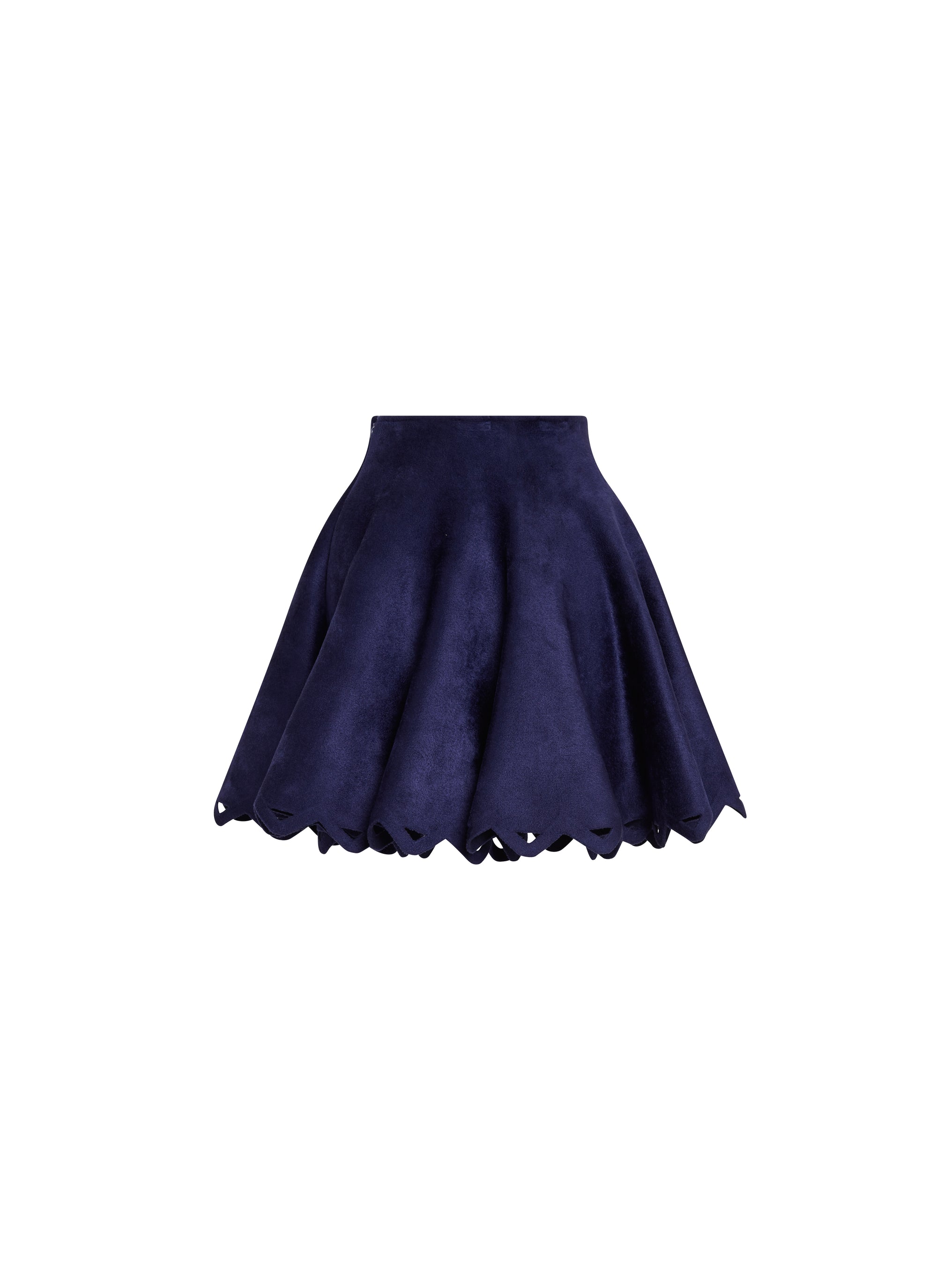 Jupe en velours - Indigo