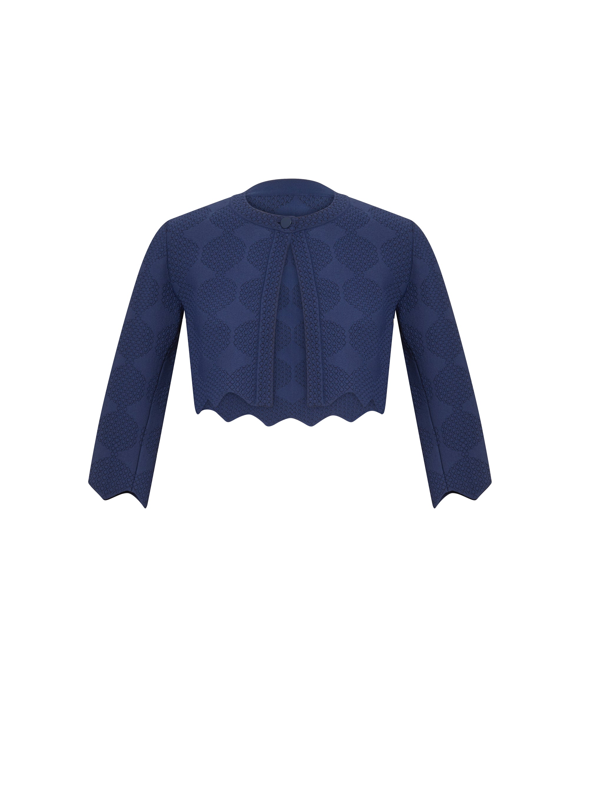 Vanuatu knitted cardigan - Cobalt