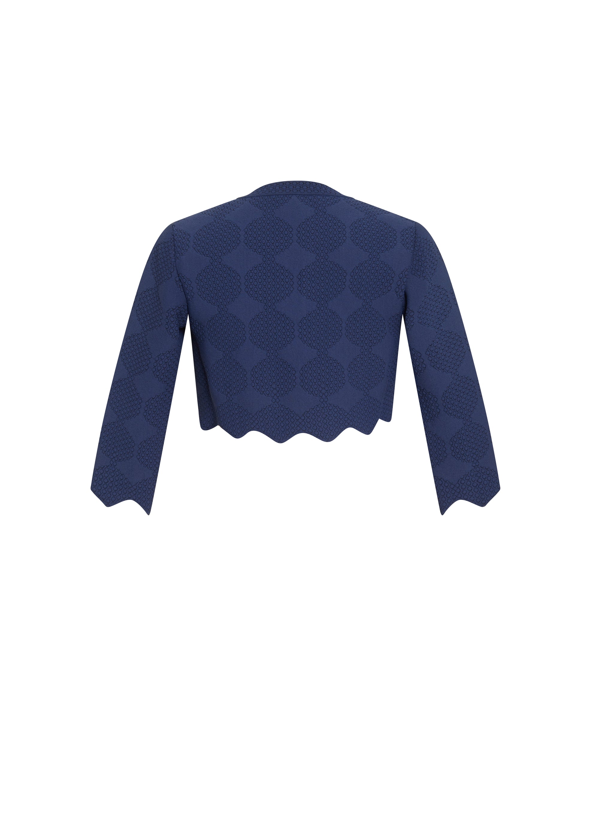 Vanuatu knitted cardigan - Cobalt