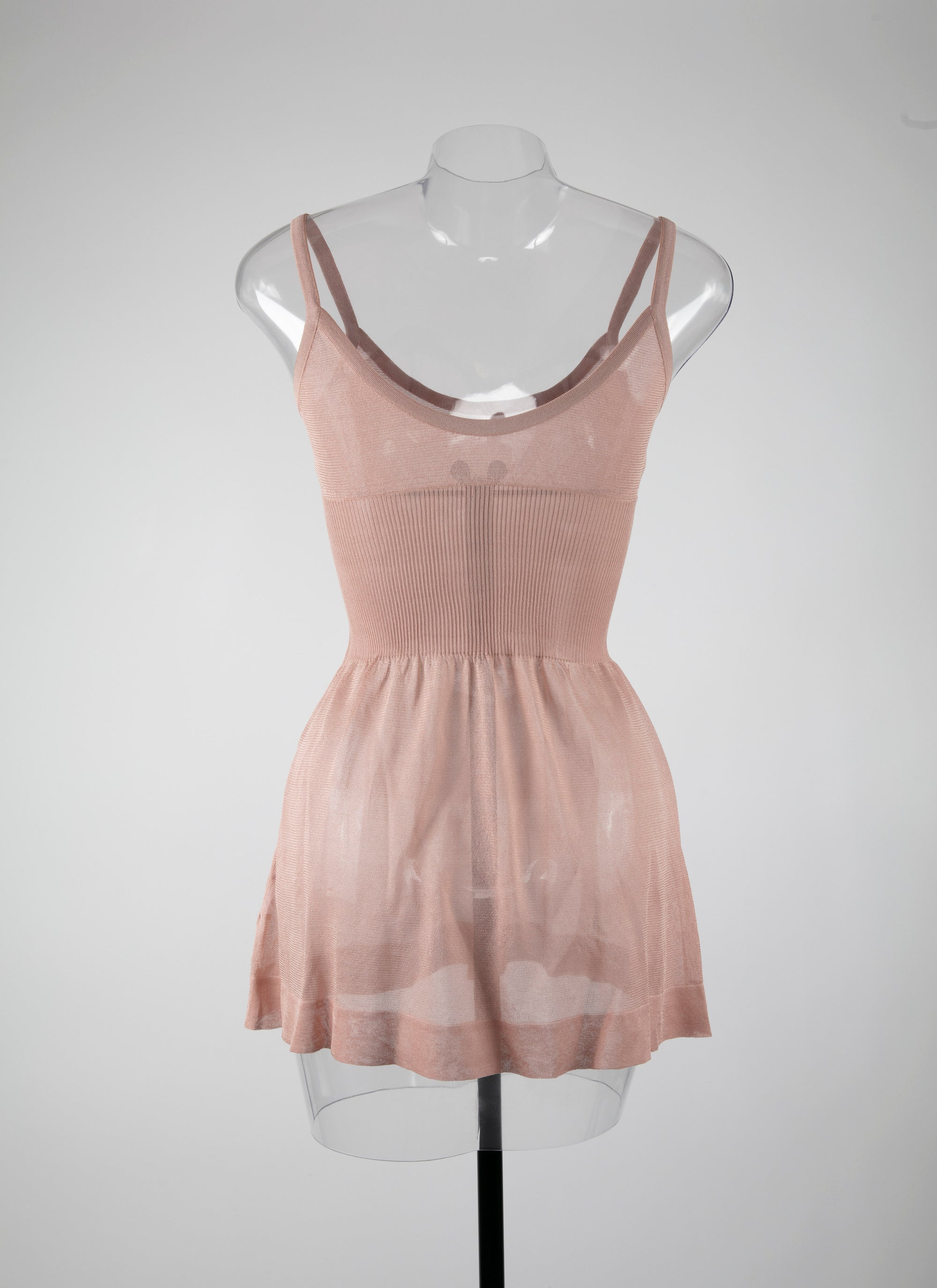 Silk dress Base - Flesh