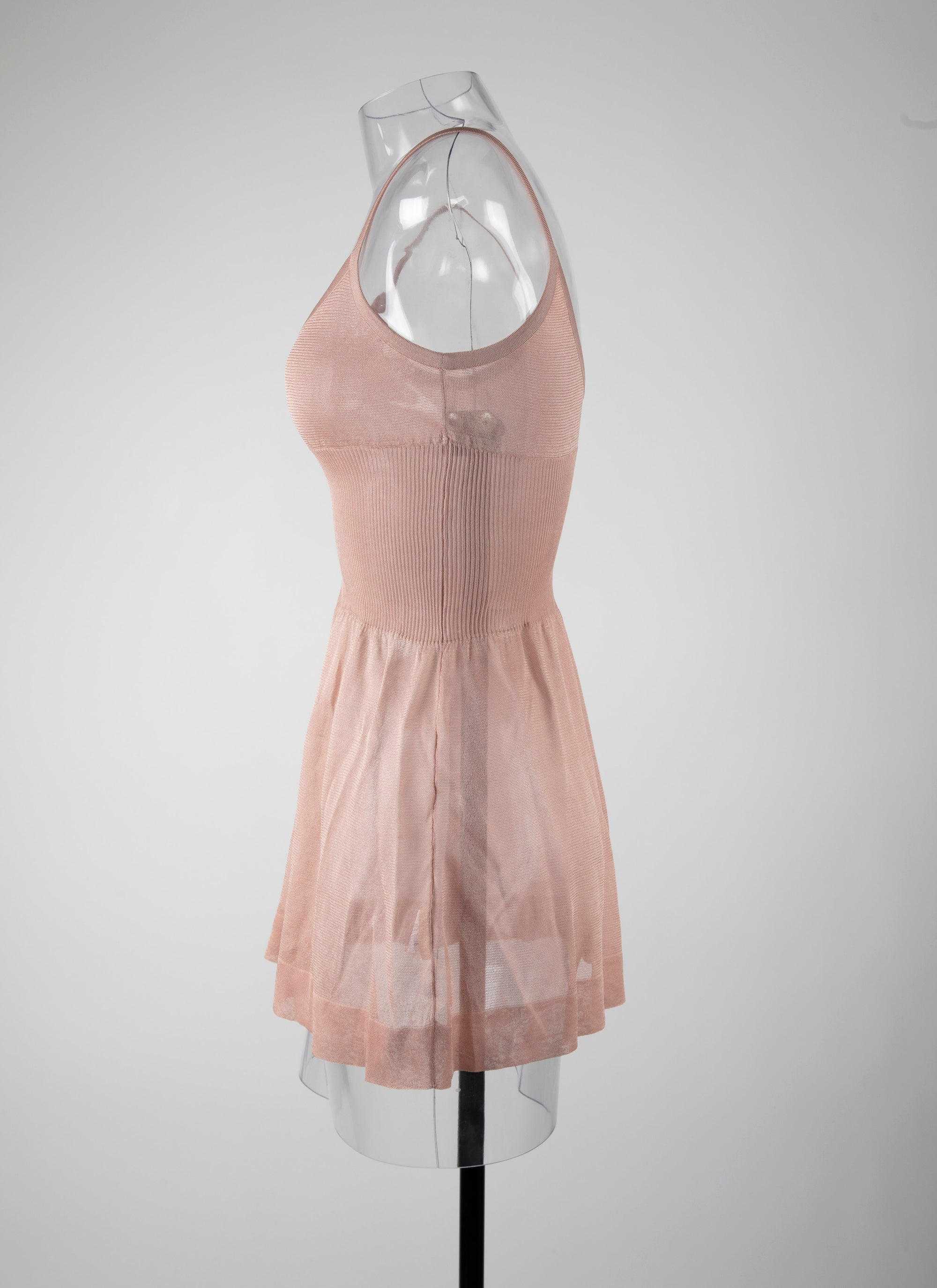Silk dress Base - Flesh