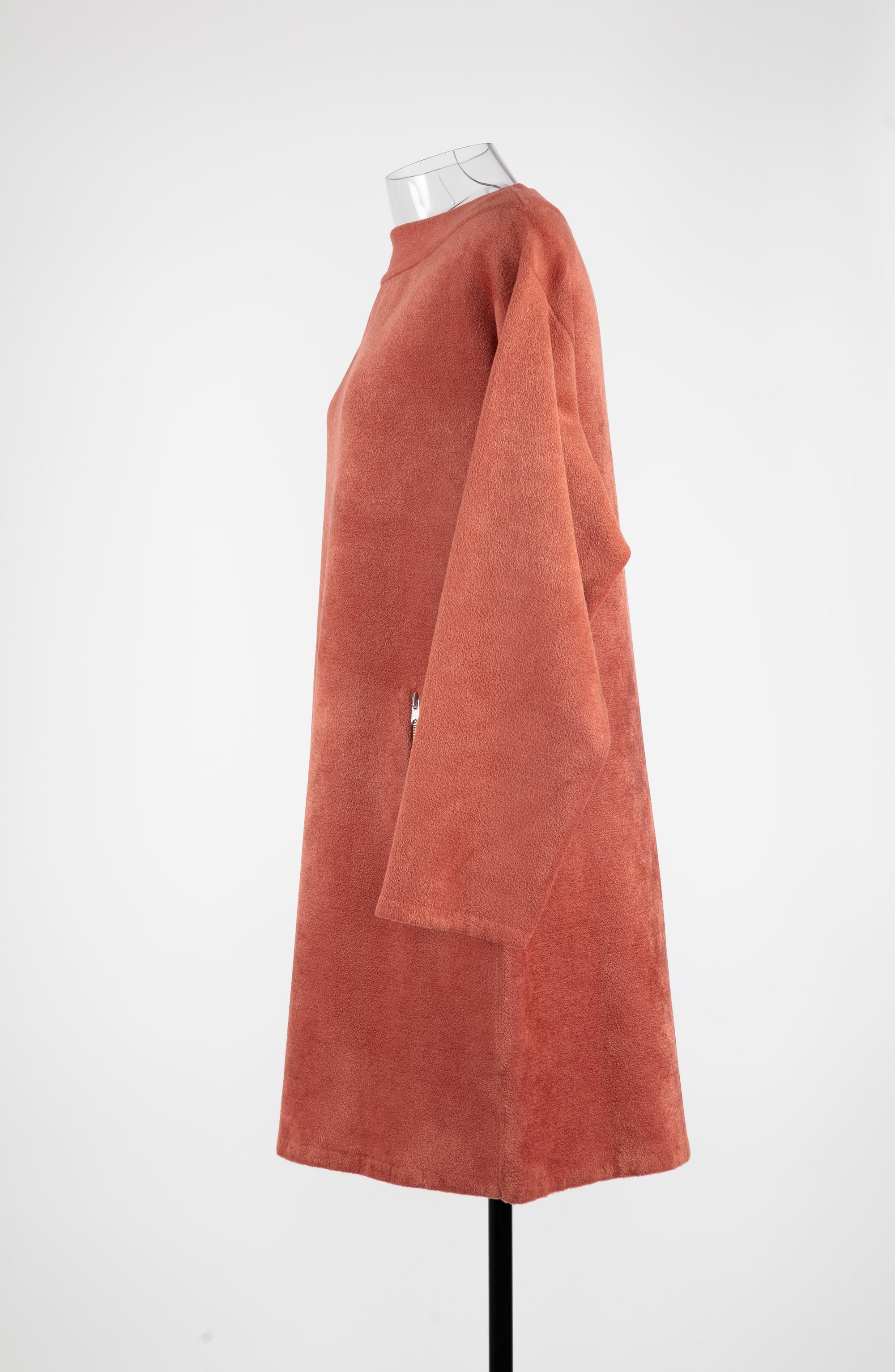 Long sleeve velvet dress - Hazel