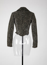 Perfecto Asteroide en cuir - Noir & Vert