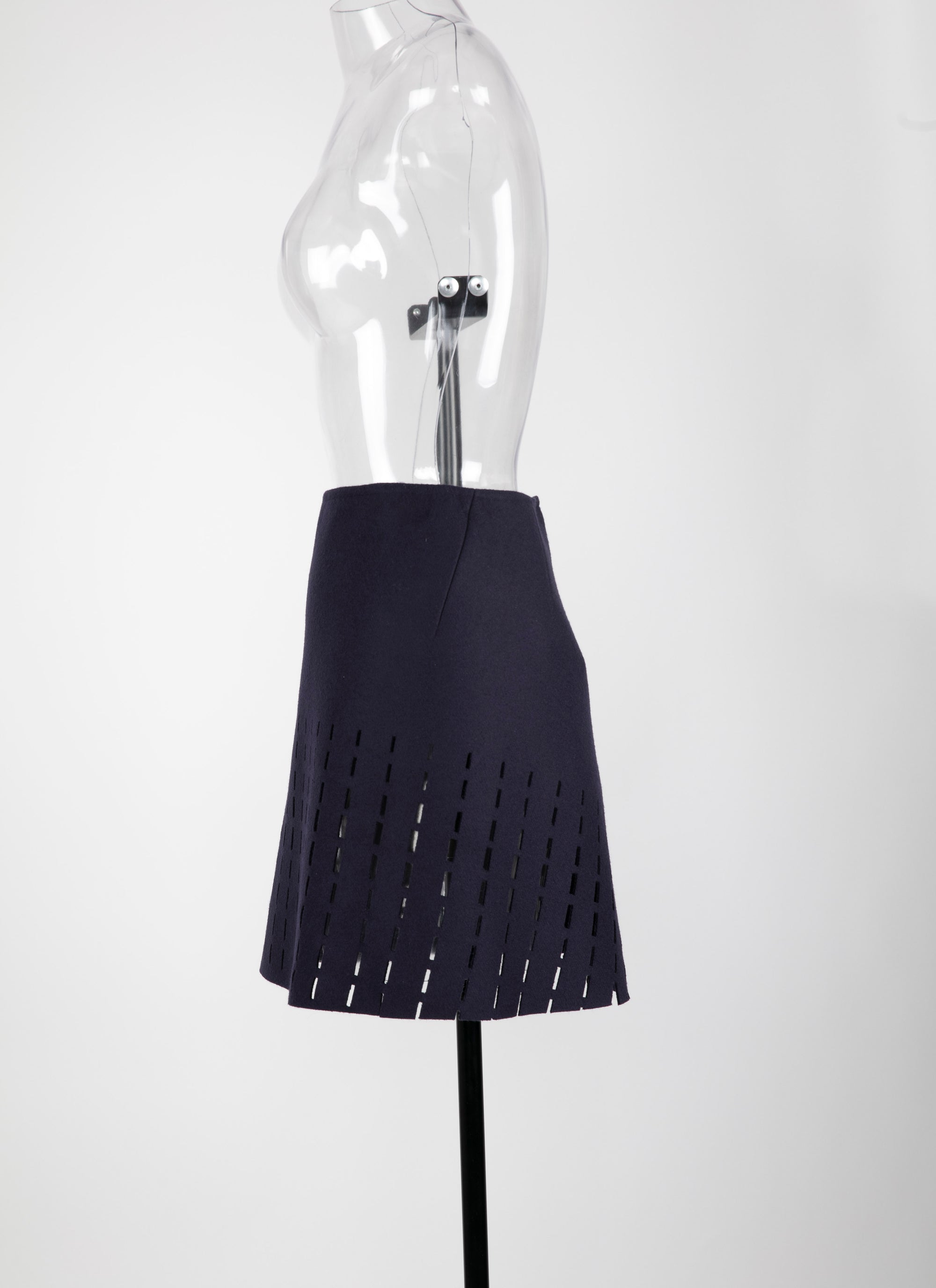 Jupe en laine - Saphir