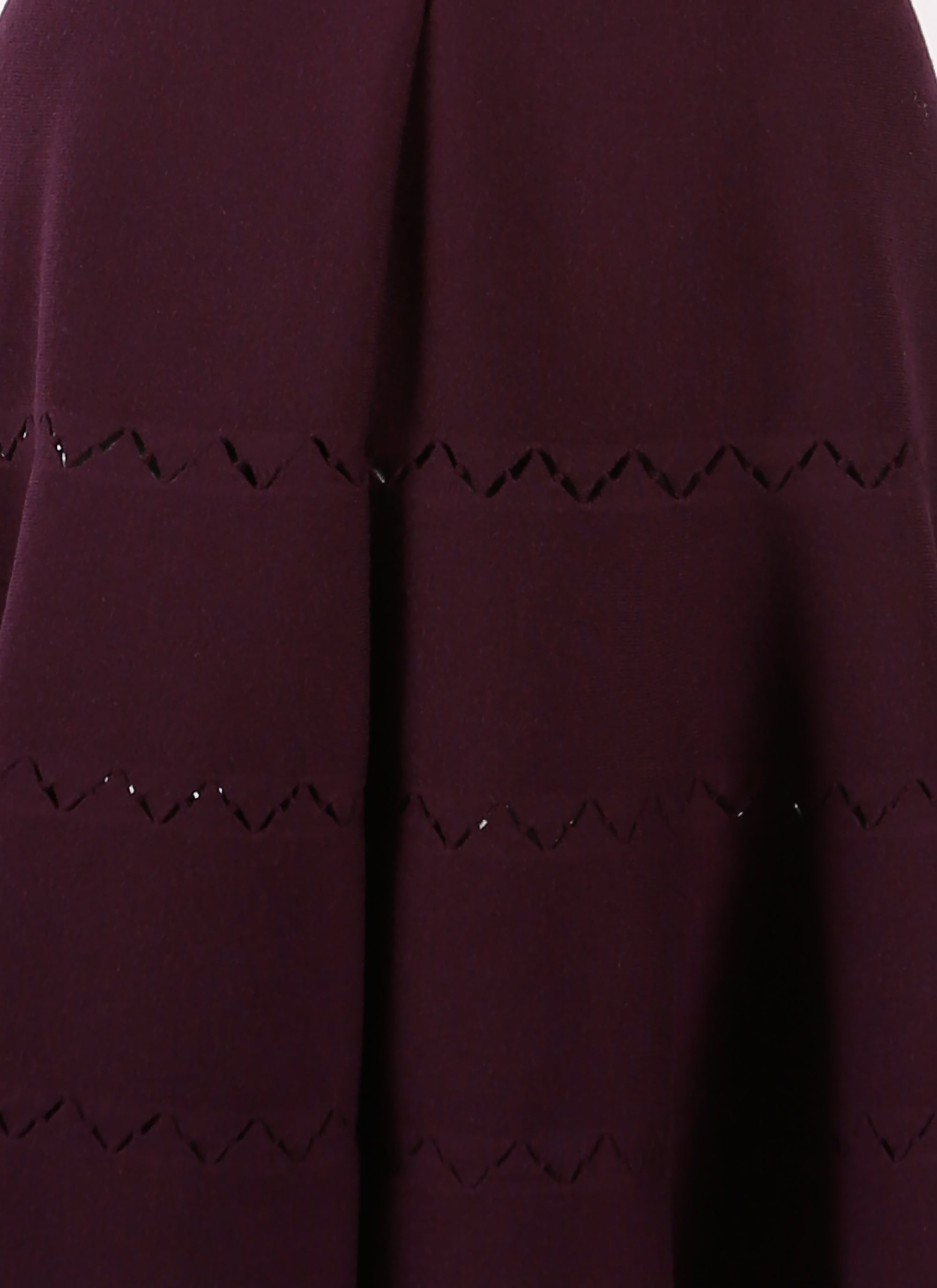 Jupe à charnières en maille - Violet