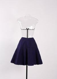 Hinged mesh skirt - Indigo & Copper