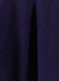 Hinged mesh skirt - Indigo & Copper