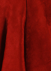 Velvet skirt - Mahogany