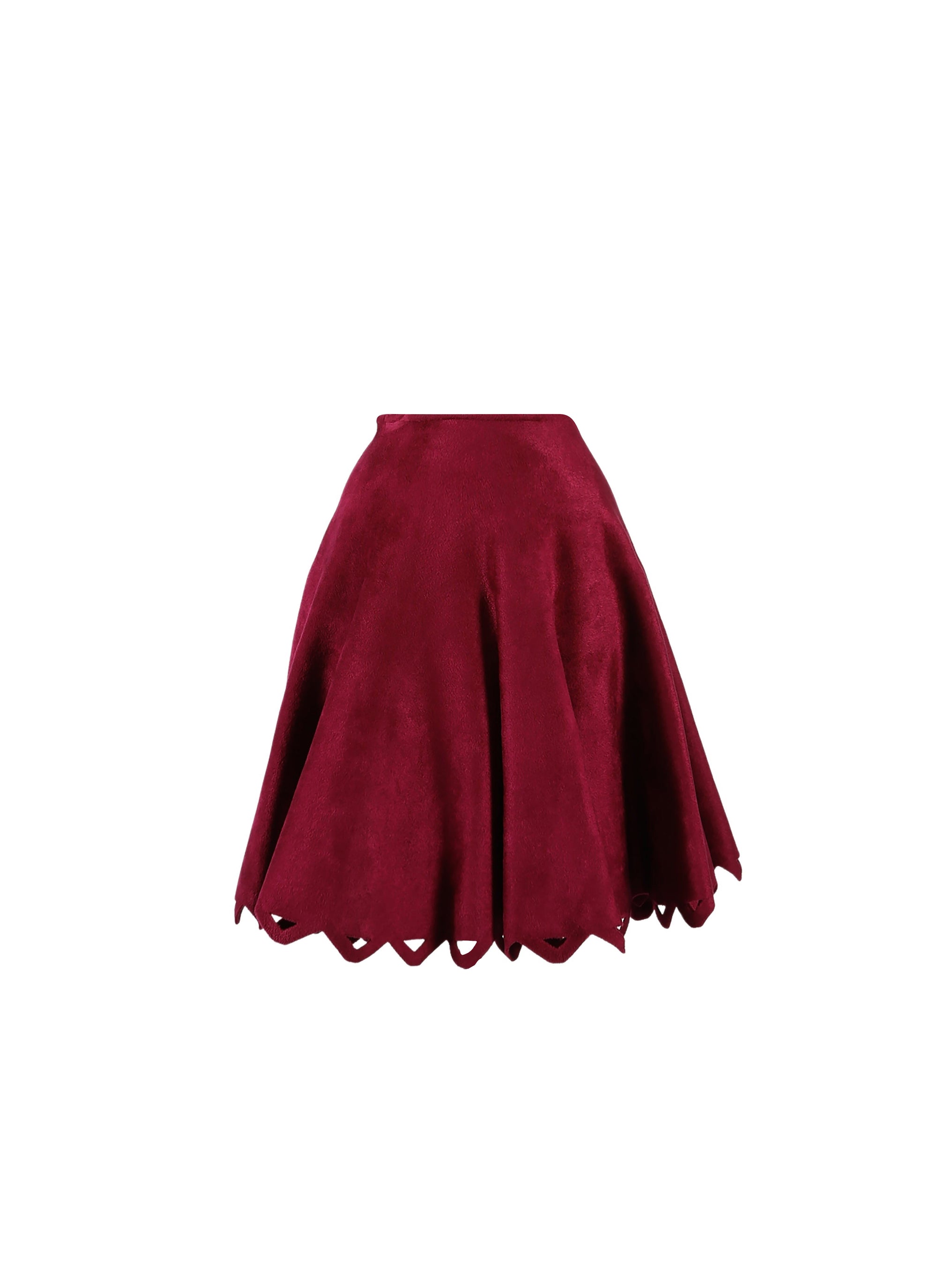 Velvet skirt - Fuchsia Pink