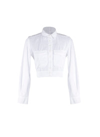 Chemise courte Africa - Blanc