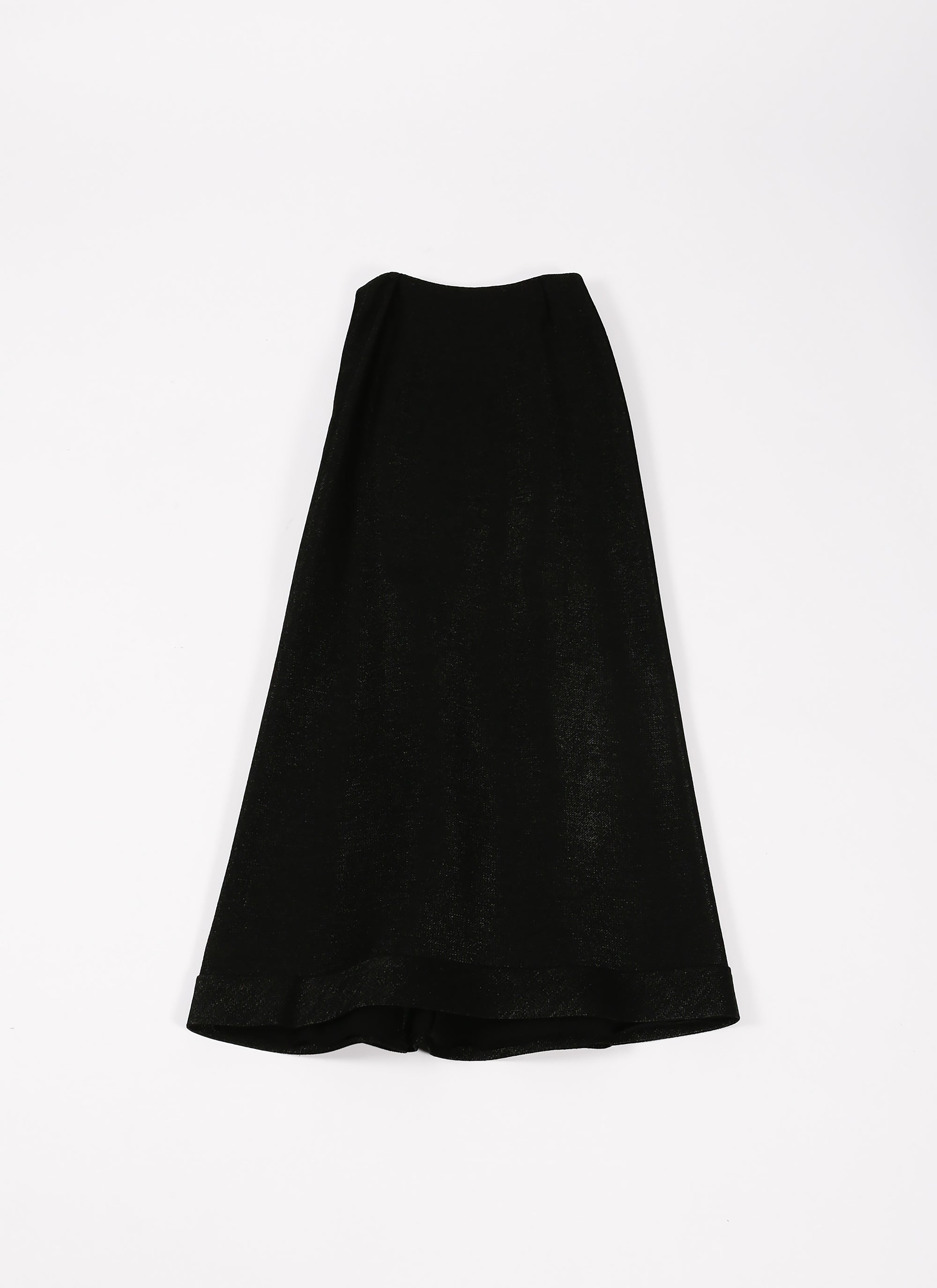 Jupe en rafia - Noir Intense