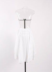 Art Deco skirt - White