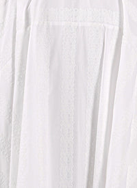Art Deco skirt - White