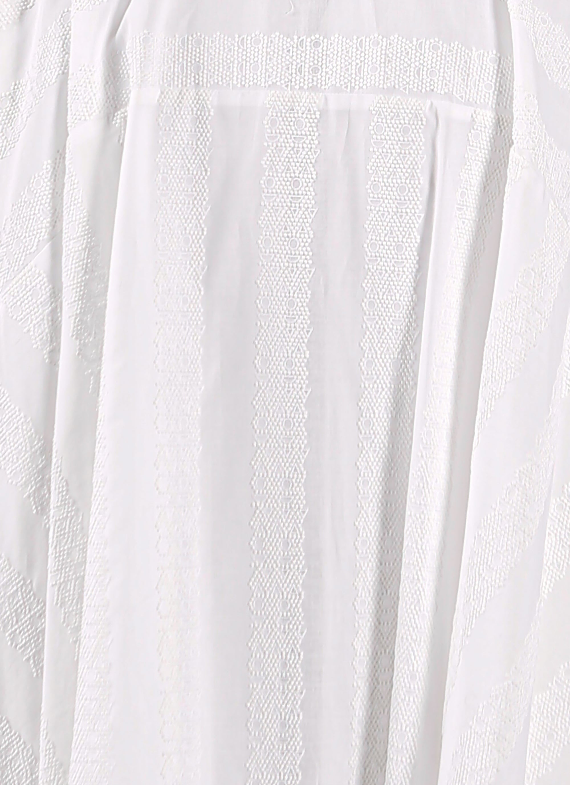 Art Deco skirt - White