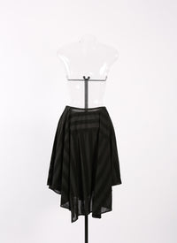 Art Deco skirt - Black