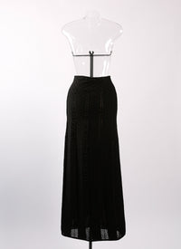 Salomon knit skirt - Black