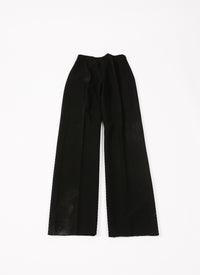 Pantalon à coupe large Marquises - Noir