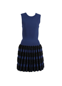 Robe sans manches Marquises en maille - Cobalt