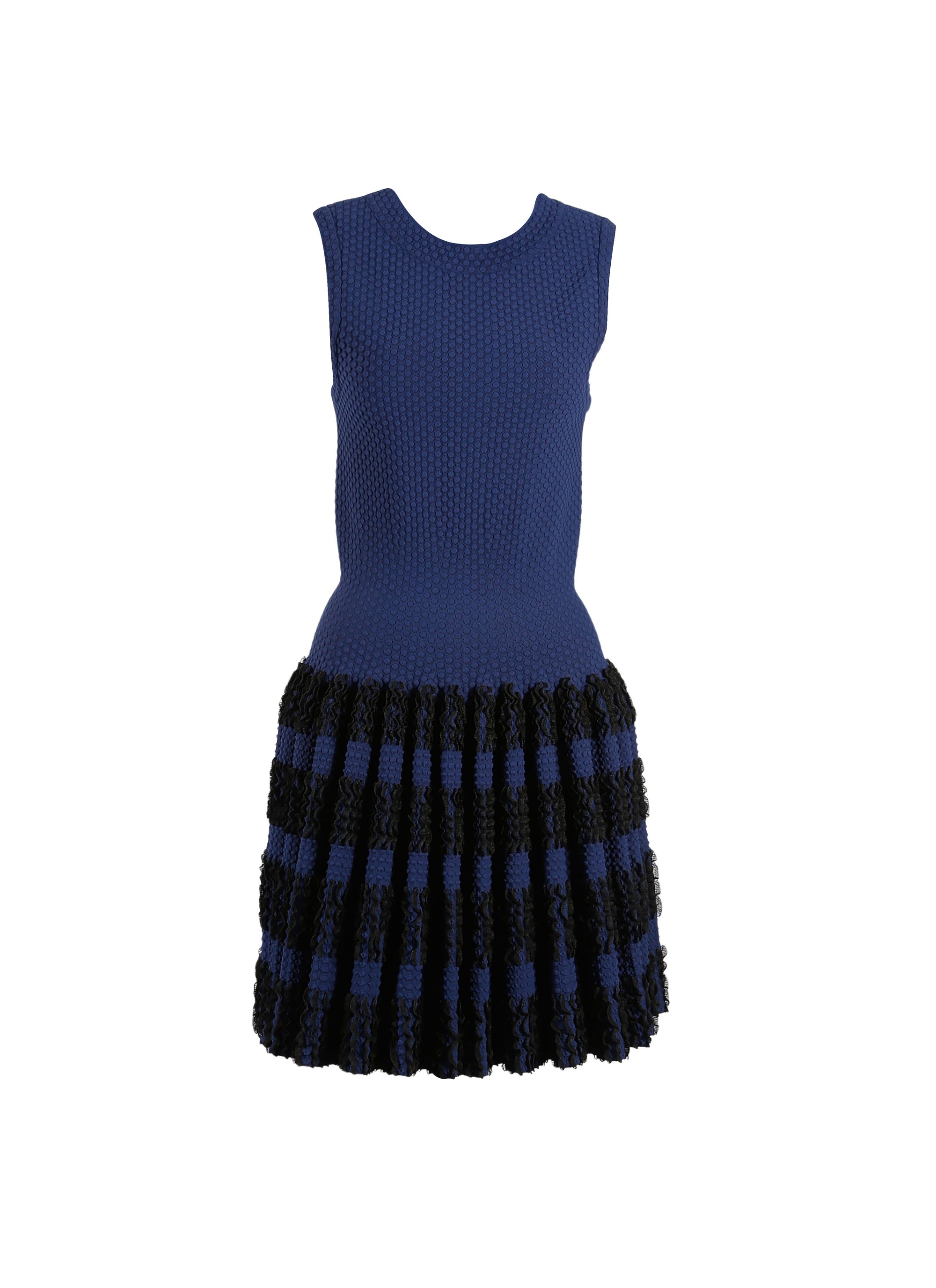 Robe sans manches Marquises en maille - Cobalt