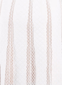 Robe sans manches Salomon en maille - Blanc