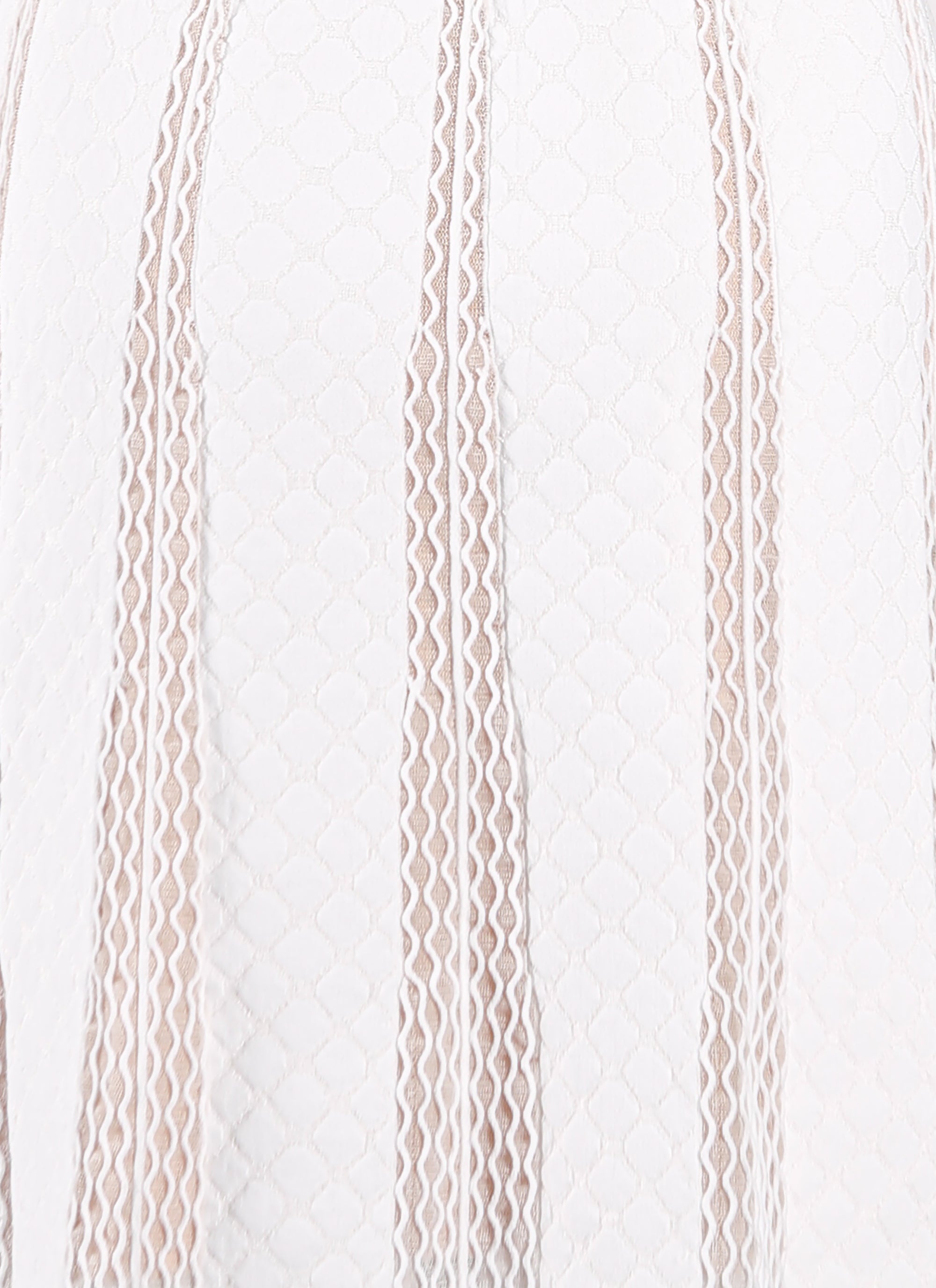 Robe sans manches Salomon en maille - Blanc