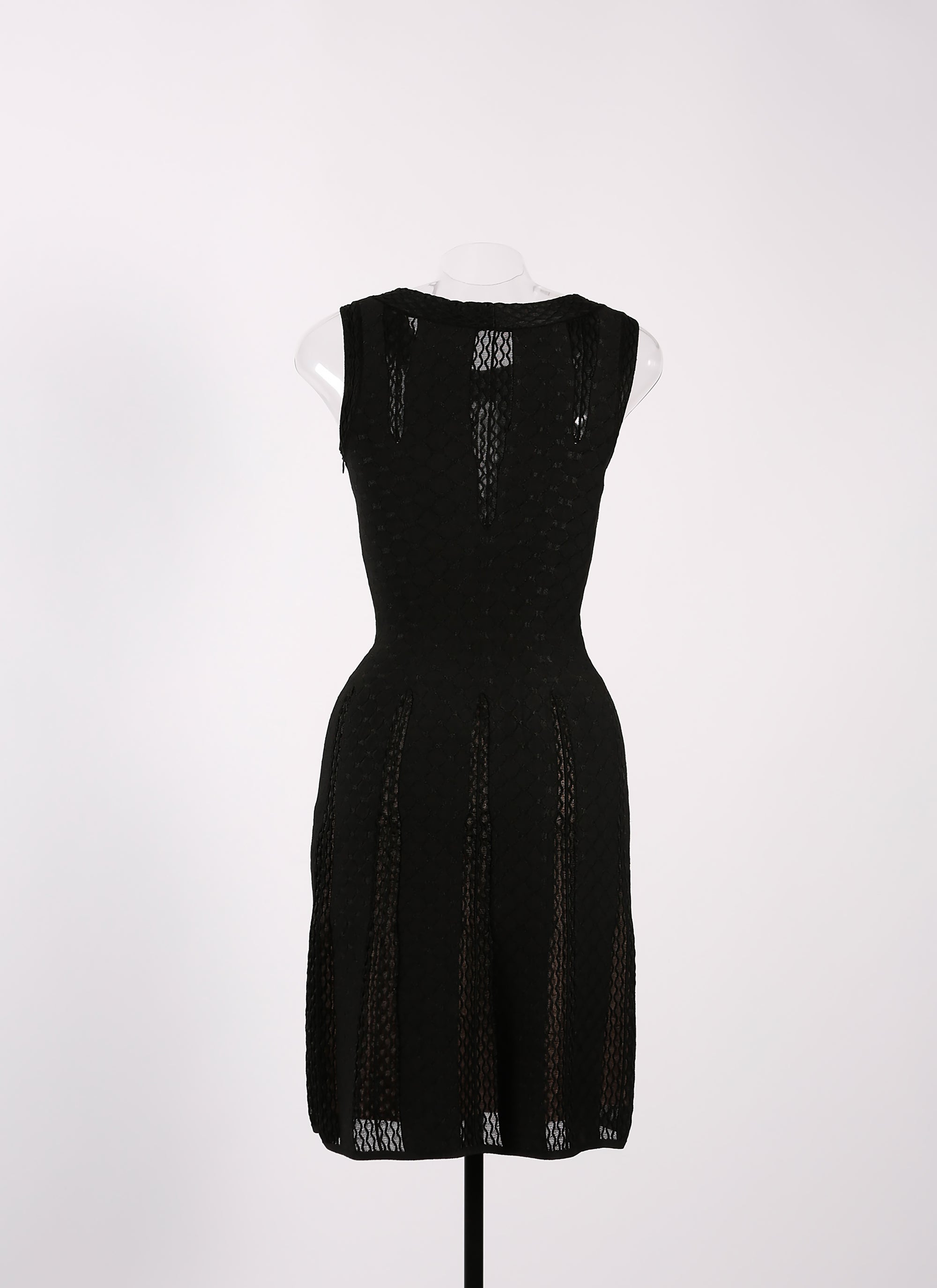 Robe en transparence sans manches Salomon - Noir
