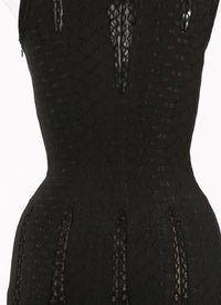 Robe en transparence sans manches Salomon - Noir