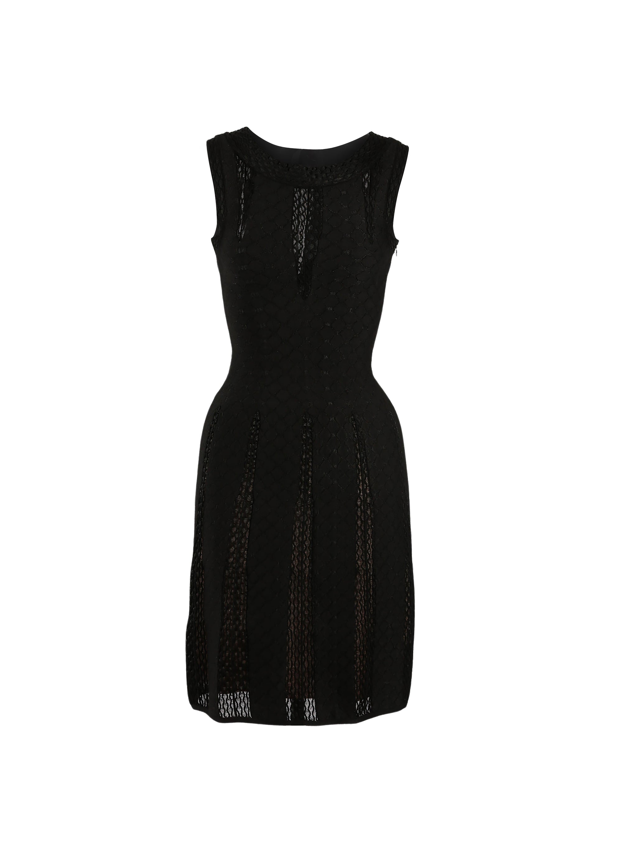 Robe en transparence sans manches Salomon - Noir