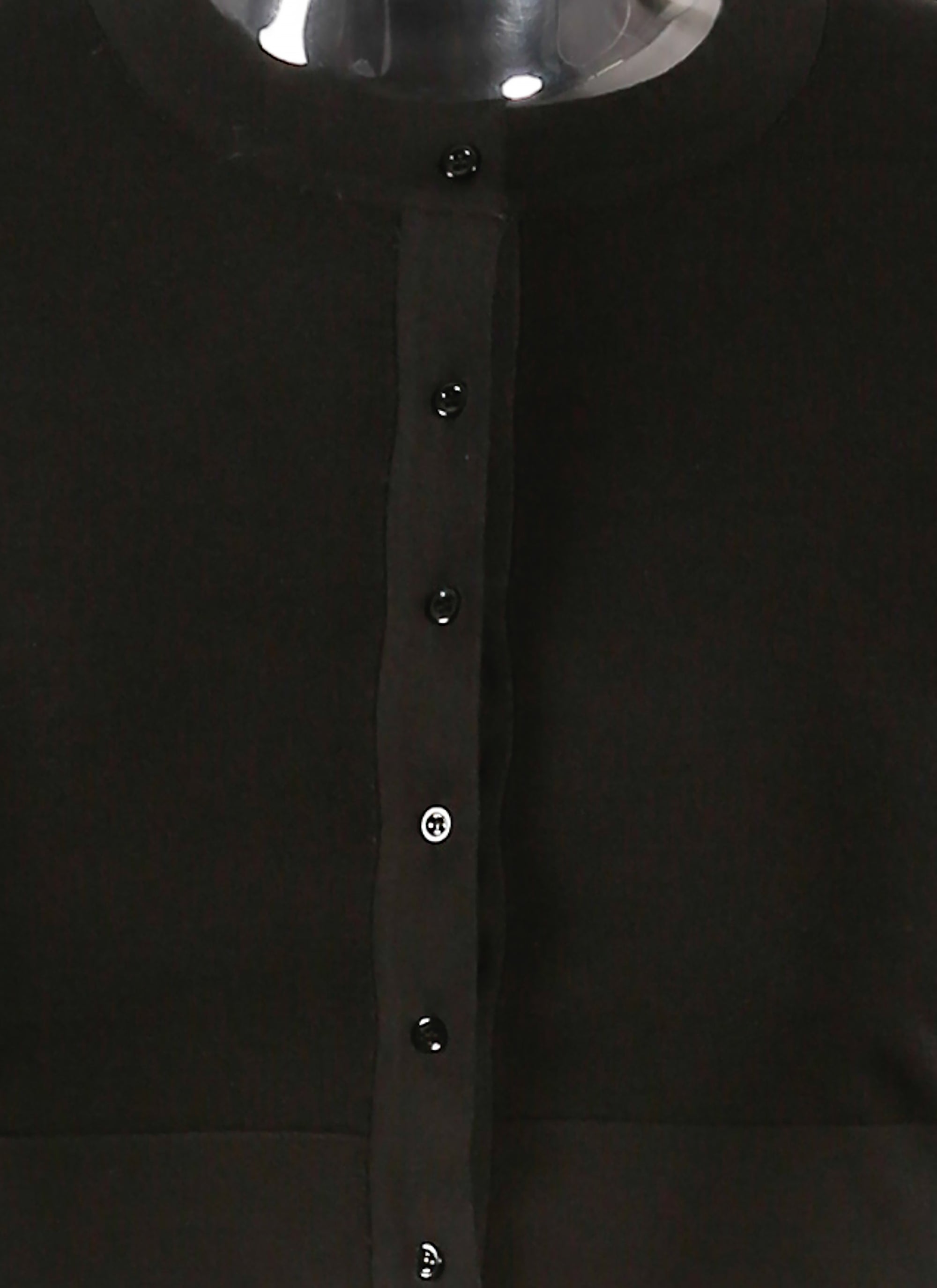 Long sleeve knitted cardigan - Black