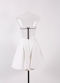 Knitted Opera skirt - White