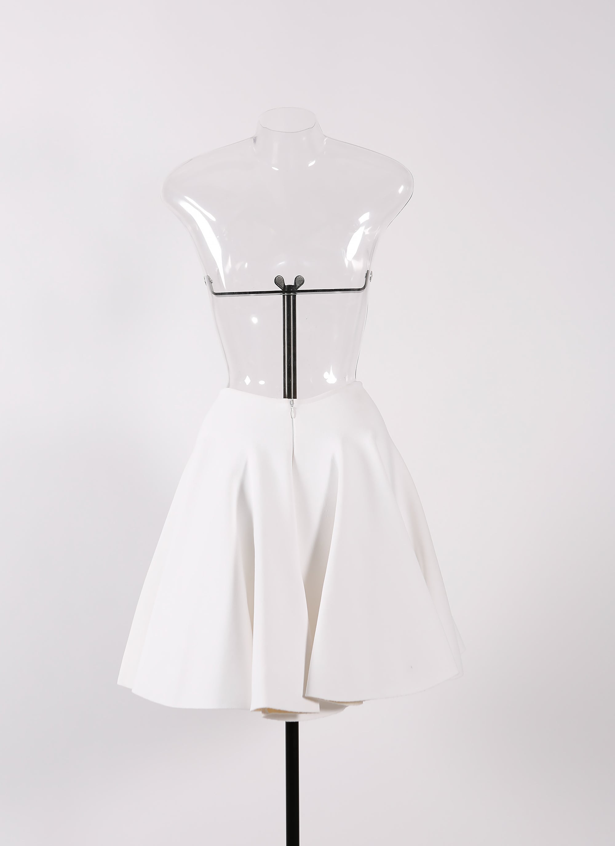Knitted Opera skirt - White
