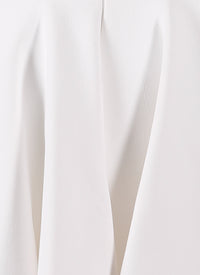 Knitted Opera skirt - White
