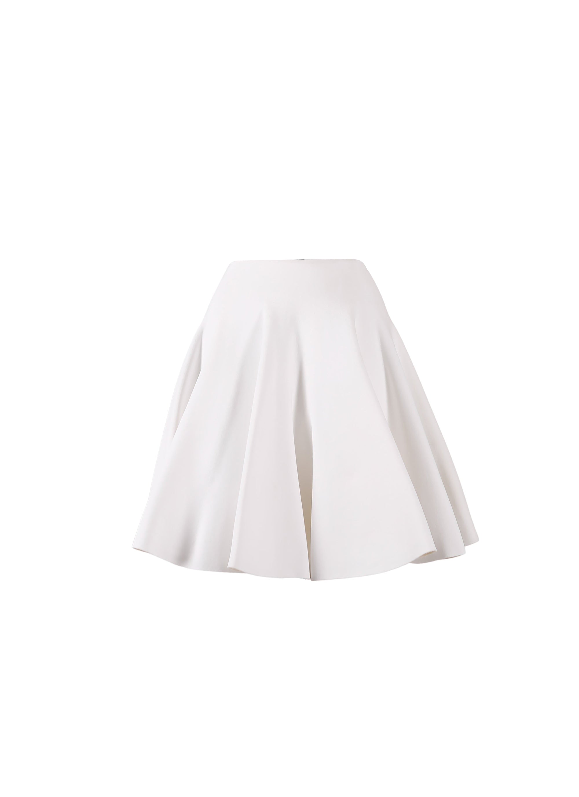 Knitted Opera skirt - White