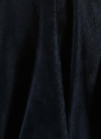 Velvet skirt - Dark Navy