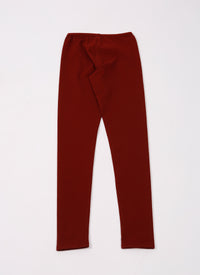 Supreme wool legging - Garnet
