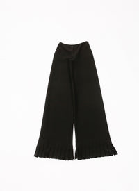 Pantalon Daimyo en laine - Noir