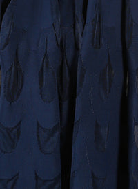 Serpentine Short skirt - Royal Blue