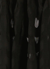 Serpentine Short skirt - Black