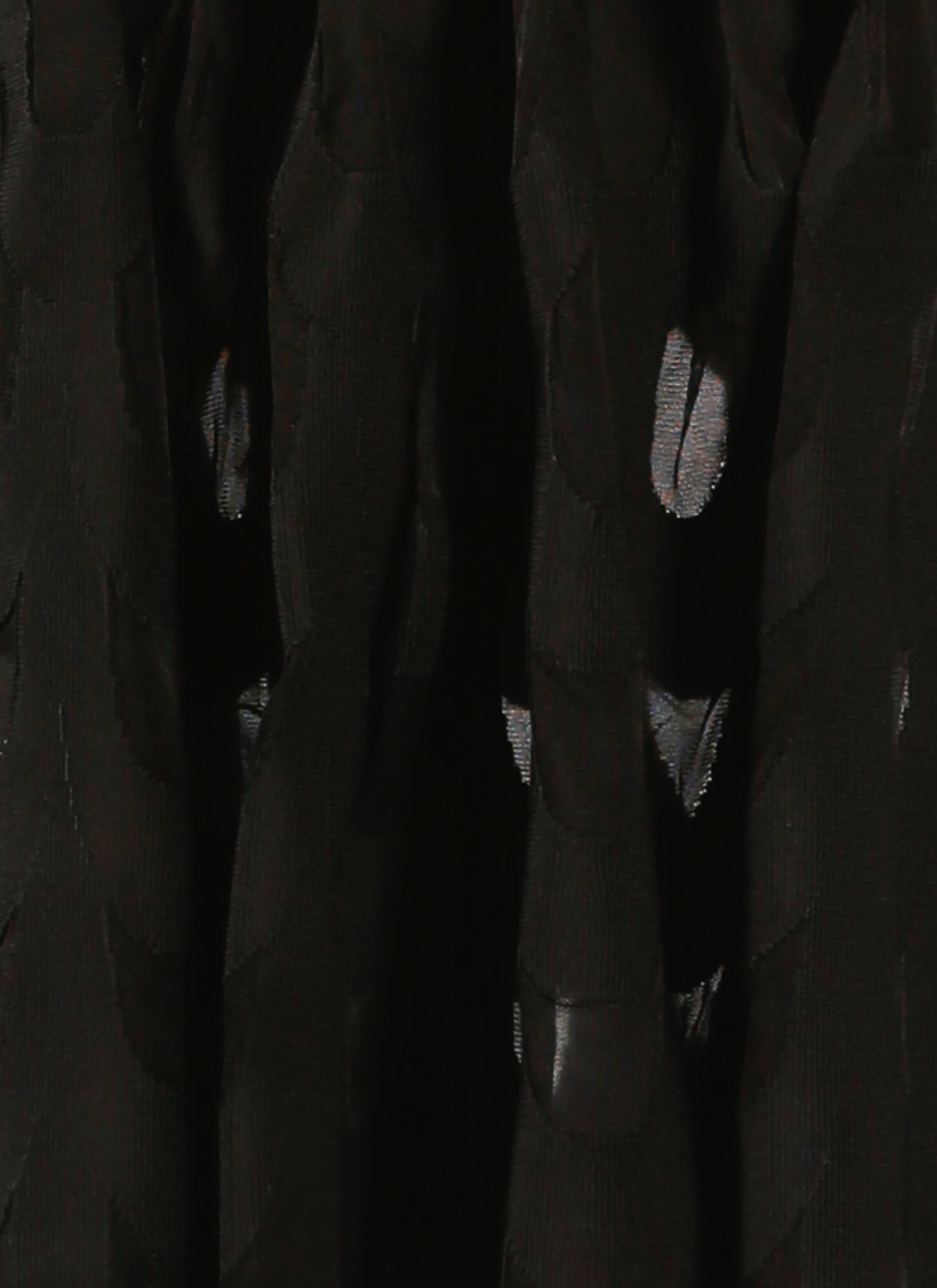 Serpentine Short skirt - Black