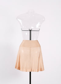 Intime short skirt bottom - Flesh