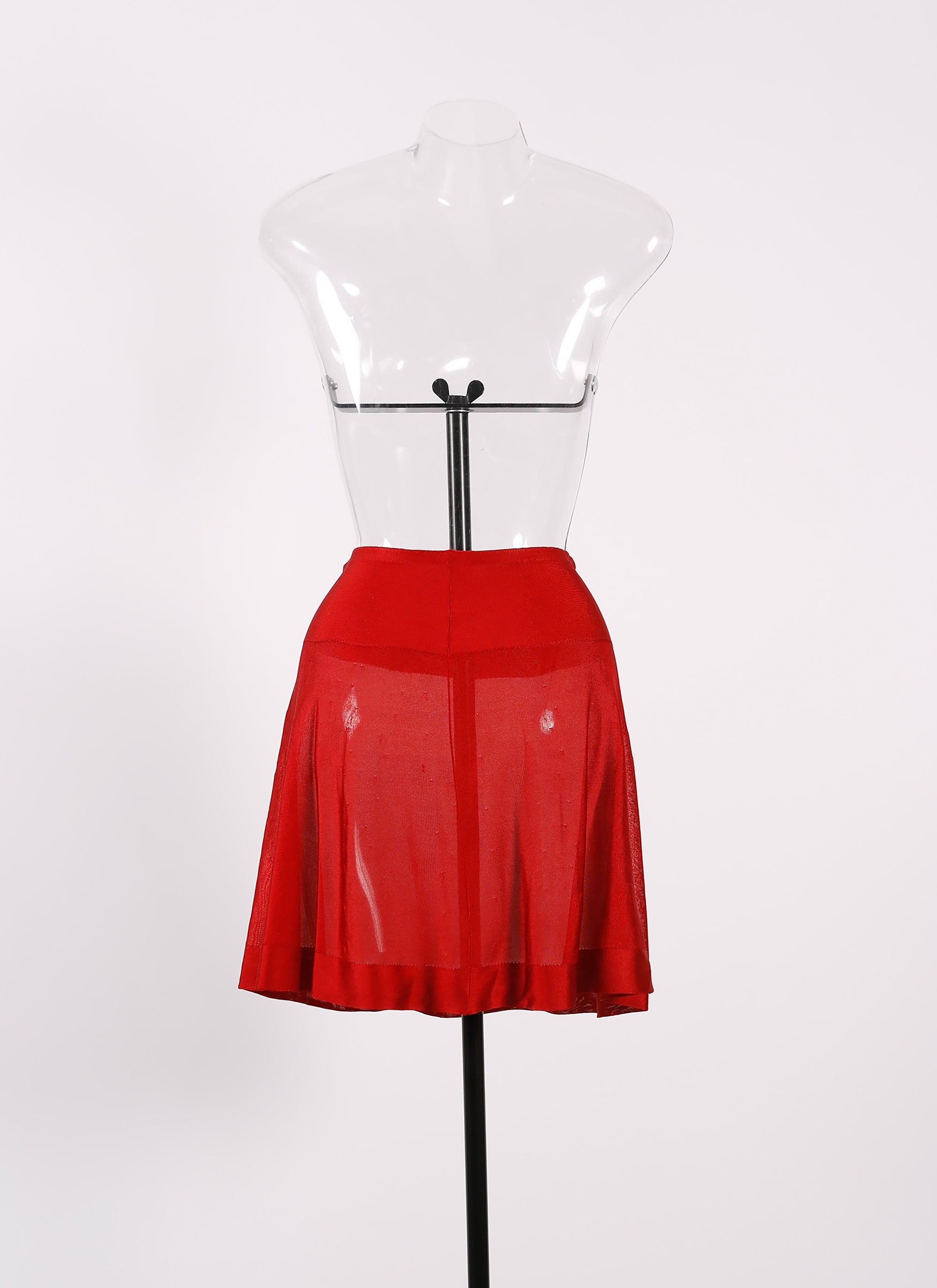 Intime short skirt bottom - Lacquer