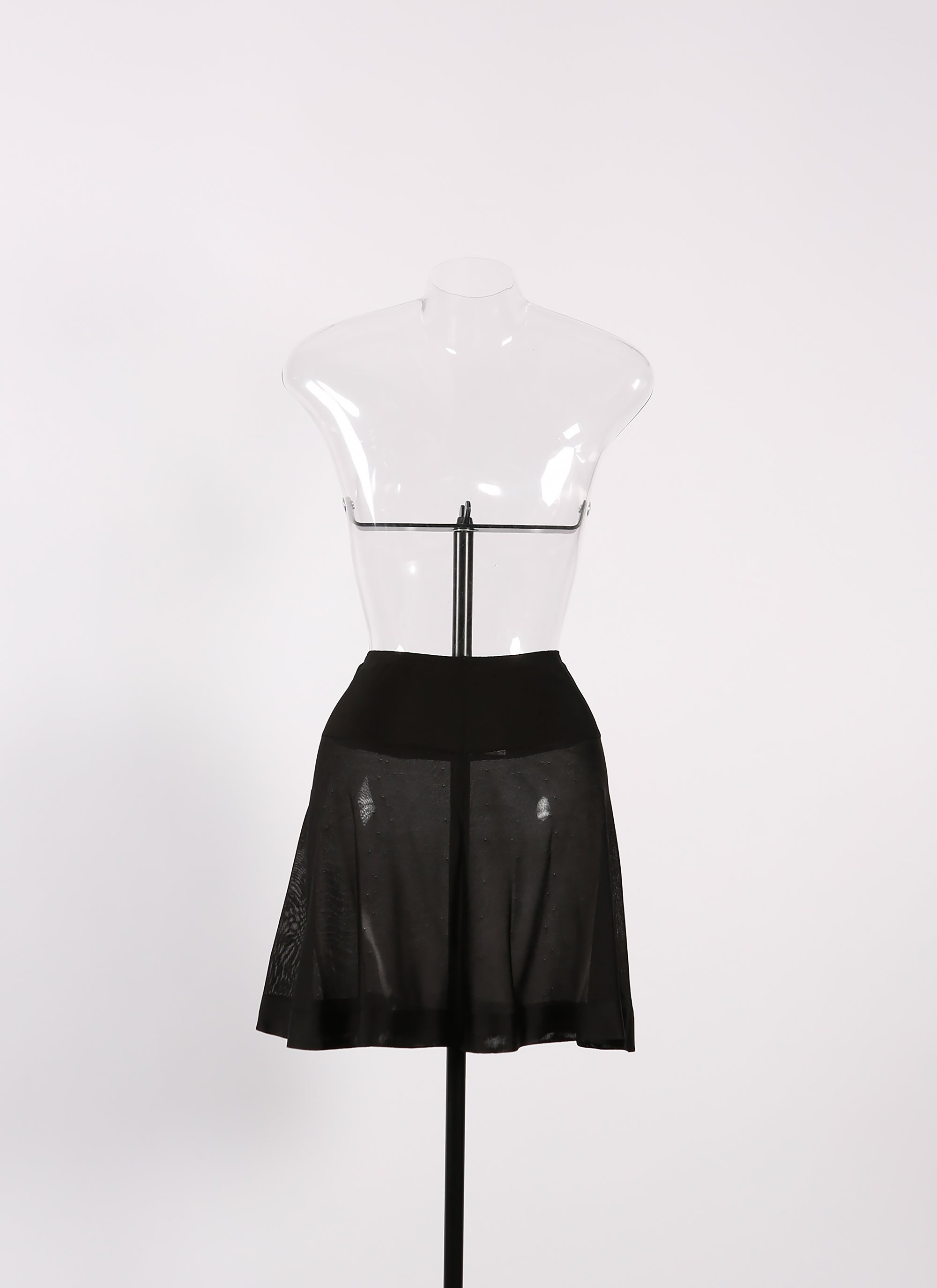 Fond de Jupe courte Intime - Noir