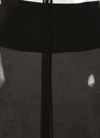 Fond de Jupe longue Intime - Noir
