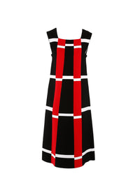 Mirage sleeveless shift dress - Multicoloured Beige